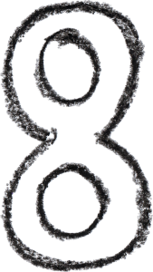 crayon-number-8-169x300