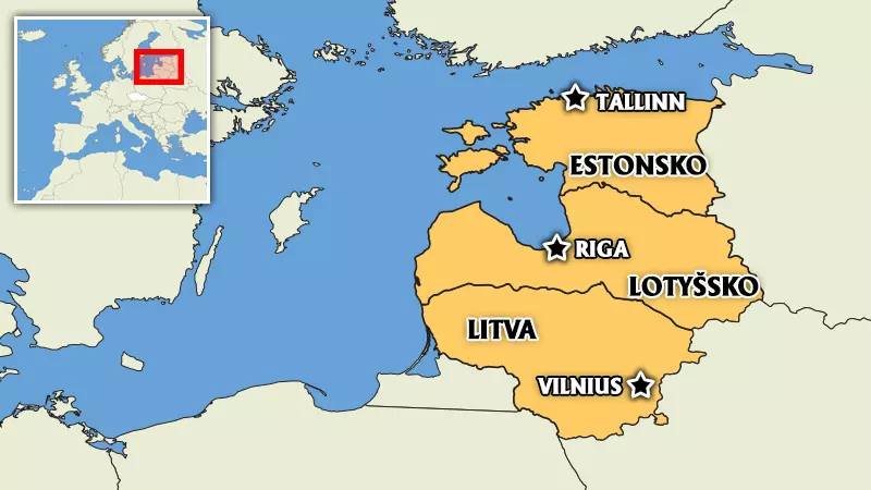 pobaltí-mapa