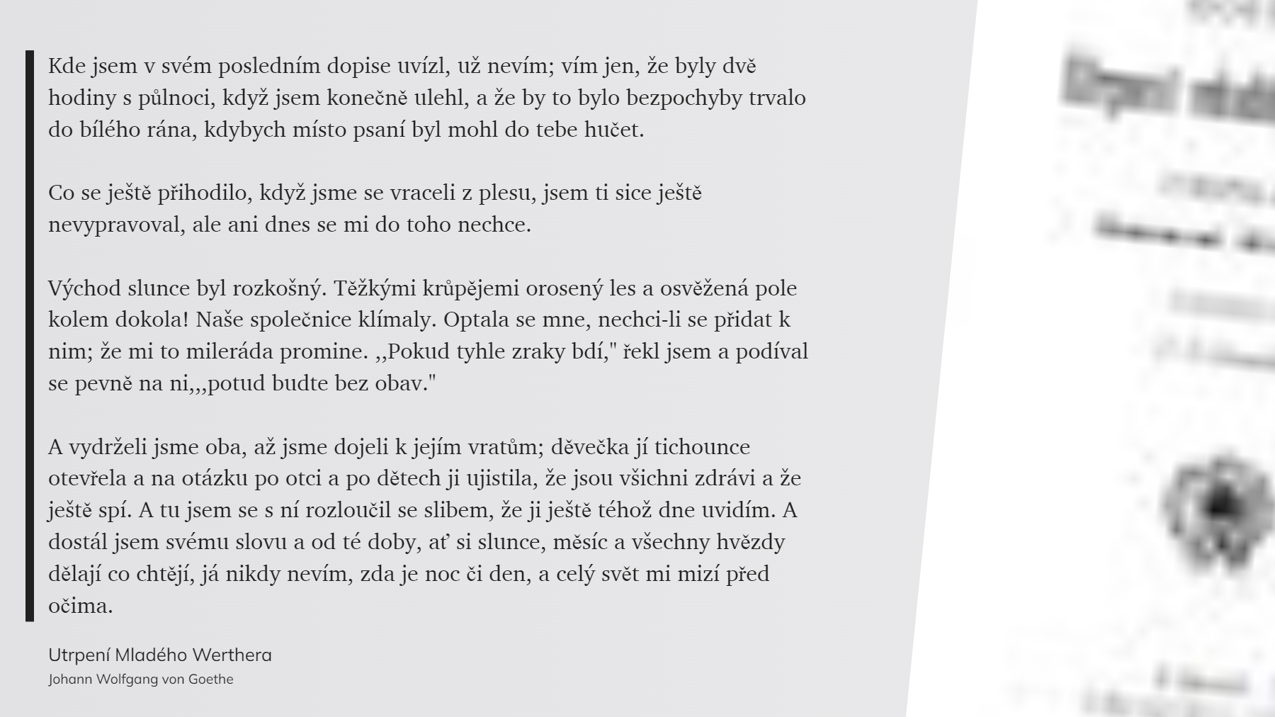 Utrpení Mladého Werthera (9)