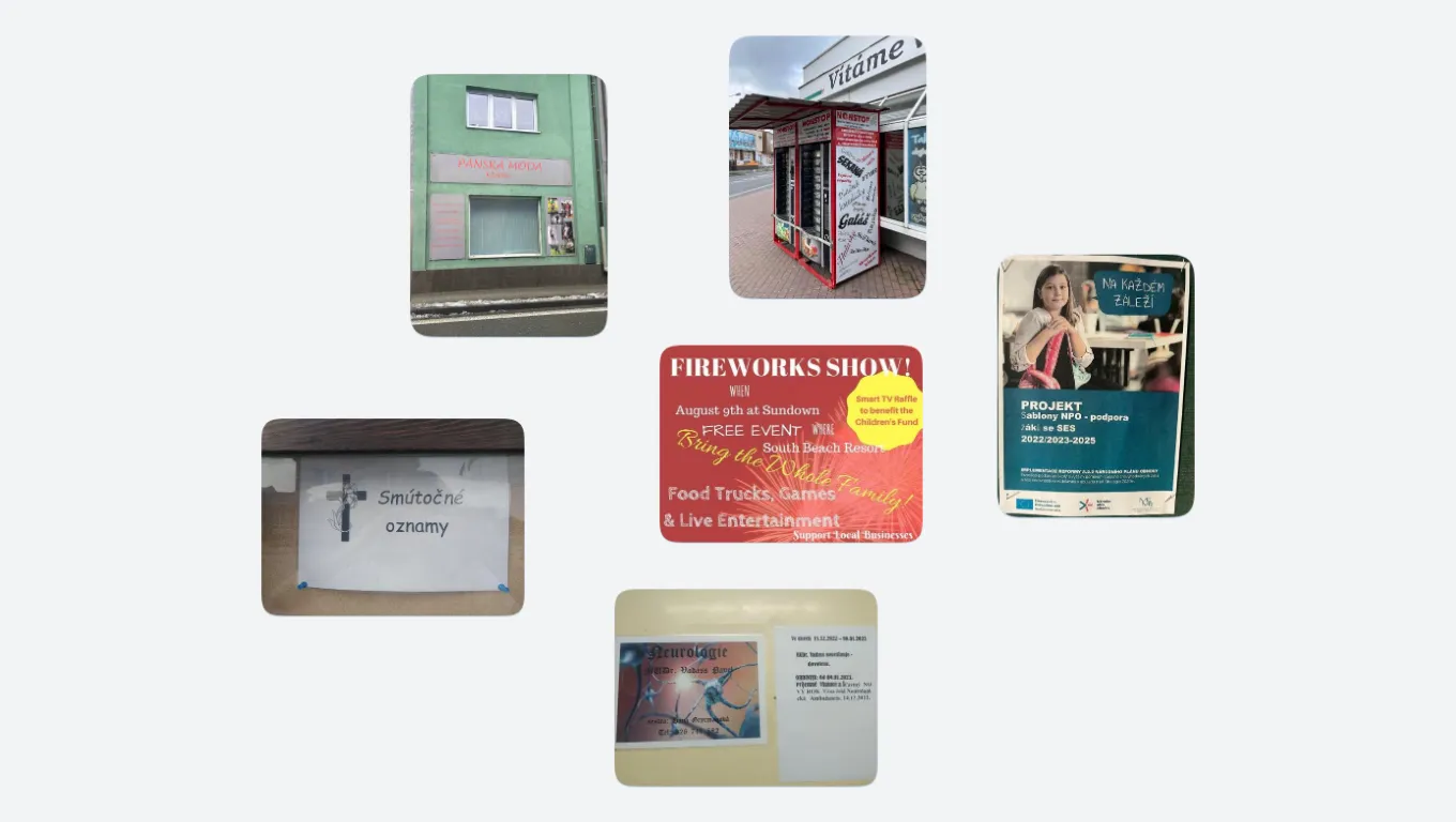 Nevhodná volba fontů