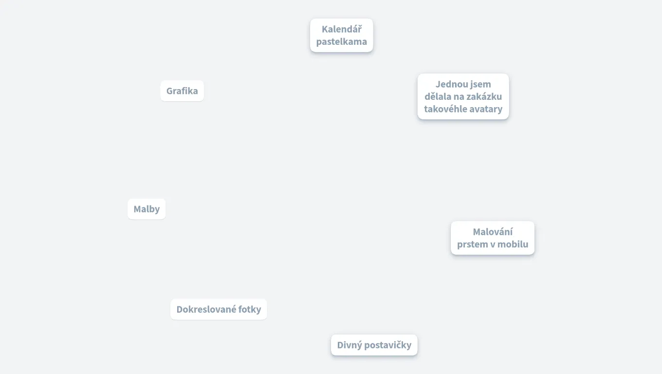 Ukázky mých výtvarných prací