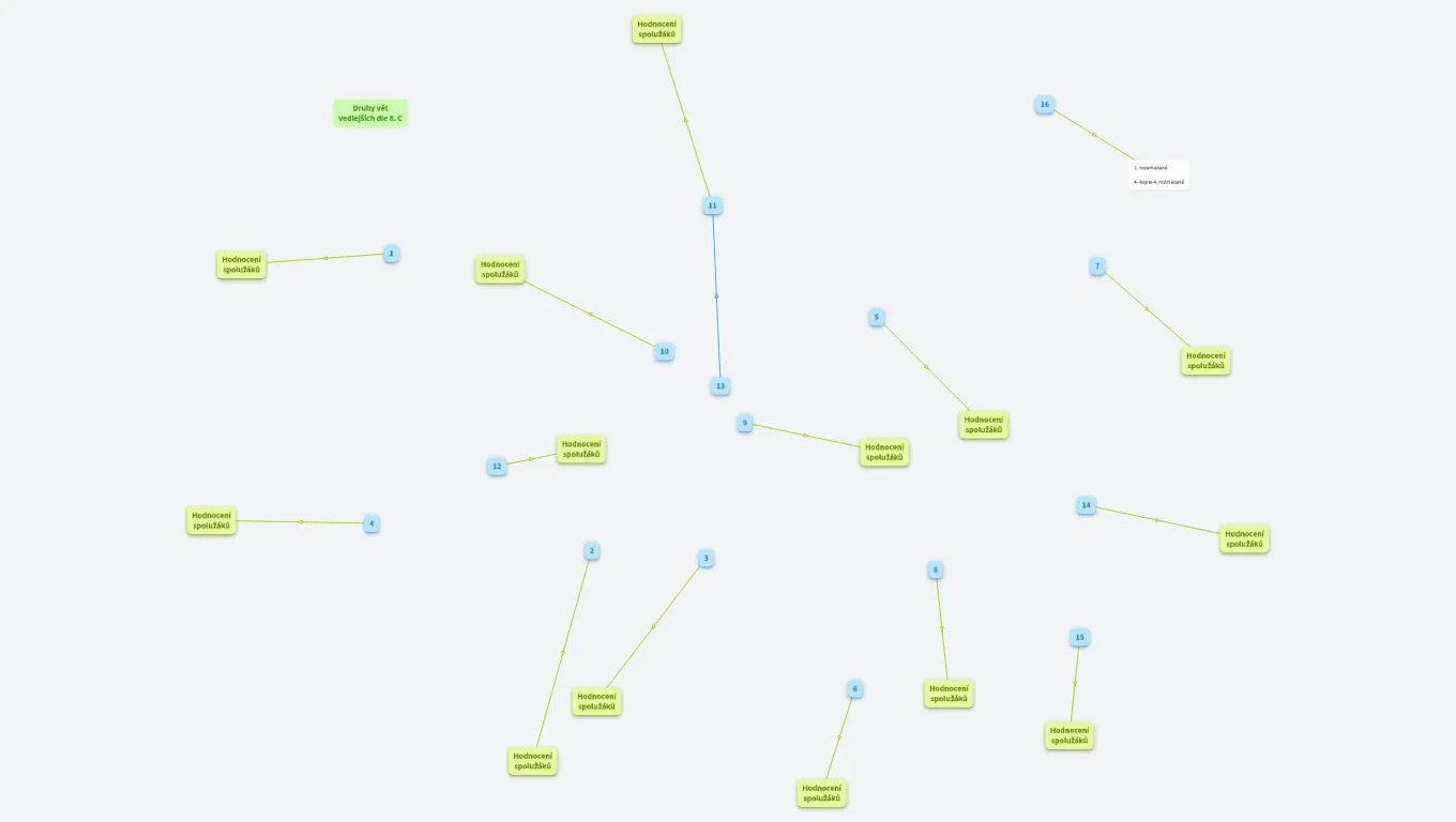 Druhy VV - myšlenkové mapy třídy žáků 8. C  (kopie)