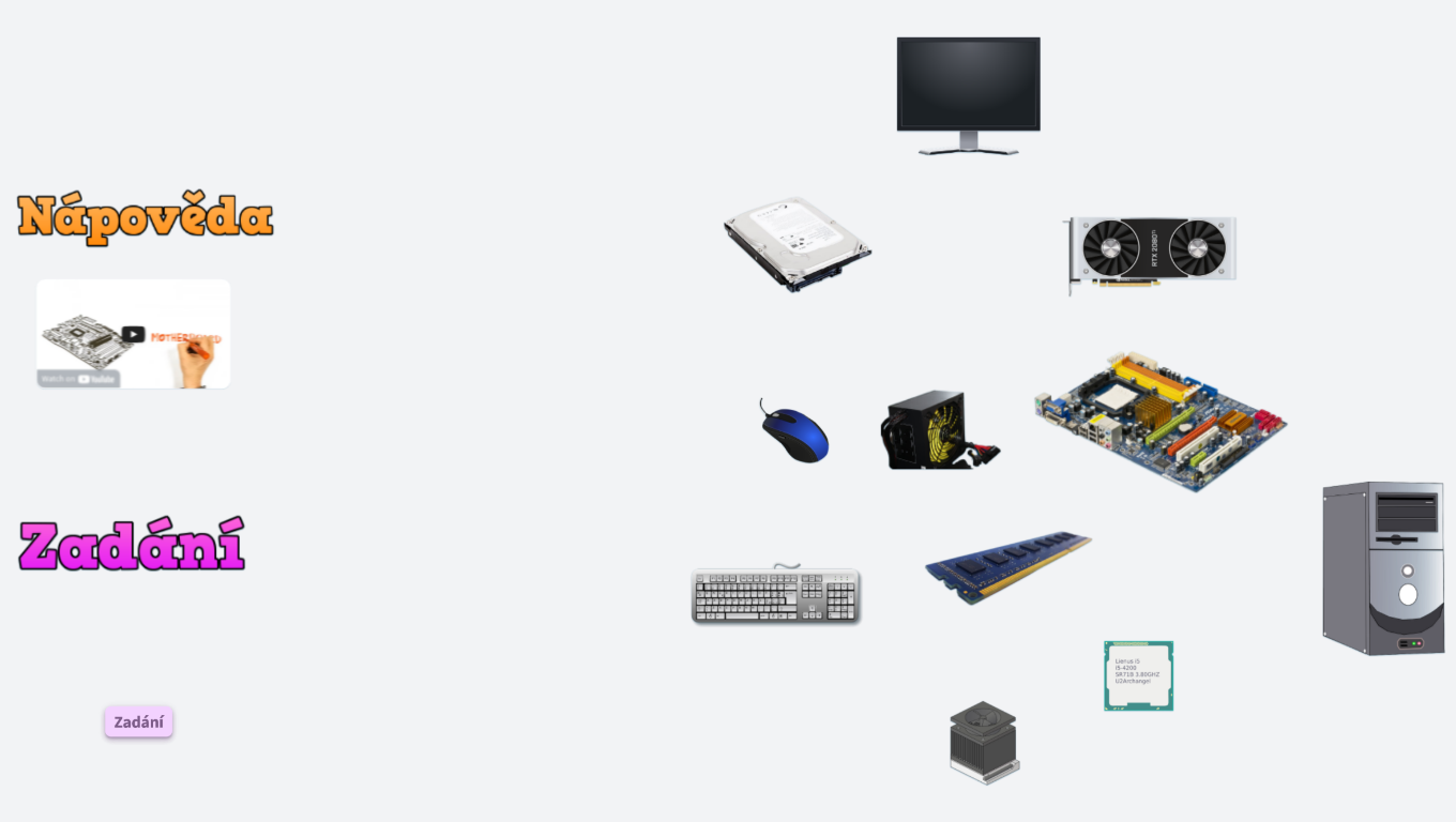 Přehled HW počítače
