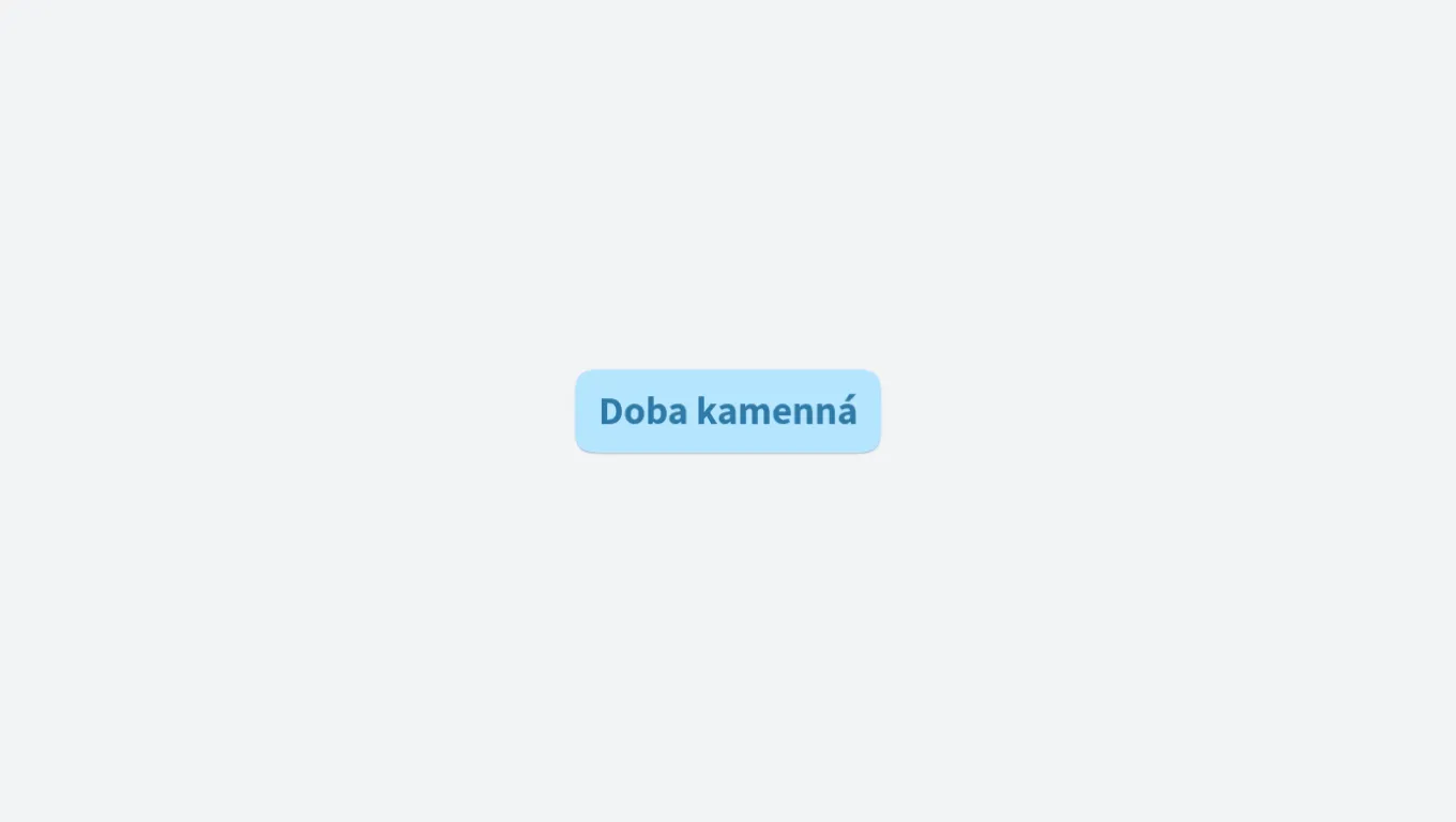 Doba kamenná