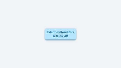 Edenbos Konditori & Butik AB