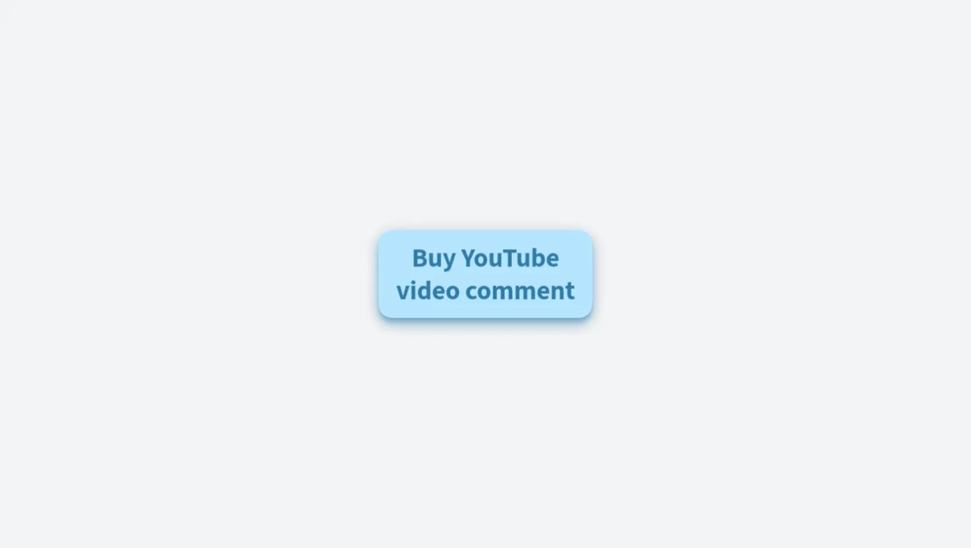 Buy YouTube Video Comment Packages for Faster Growth