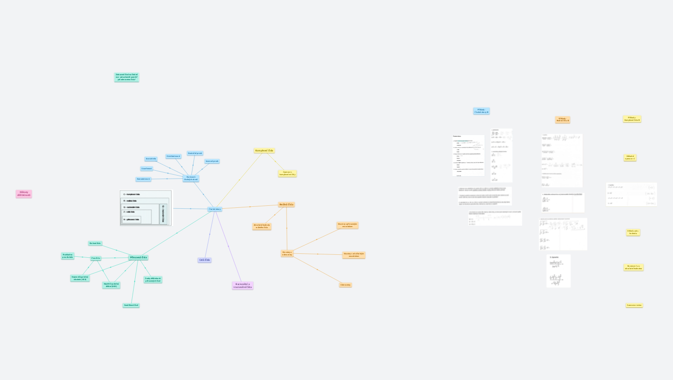 3) Číselné obory a elementární teorie čísel