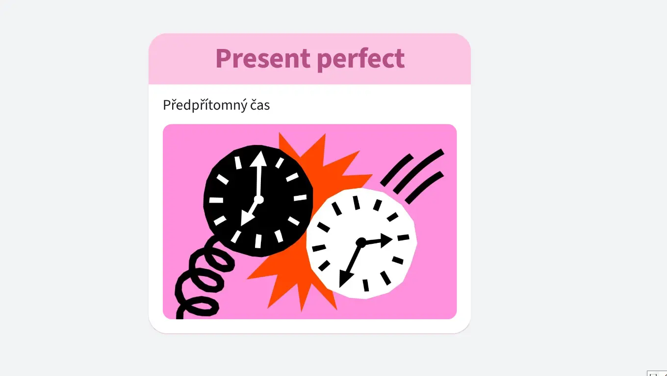 Present perfect
