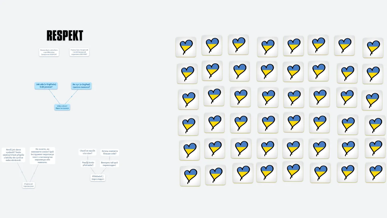 digitální PEXESO / цифровий ПЕKCЕСО - Moje první slova/МОЇ ПЕРШІ СЛОВА