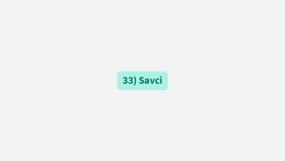 33) Savci